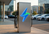 VoltCharge EU Logo - EV charging station